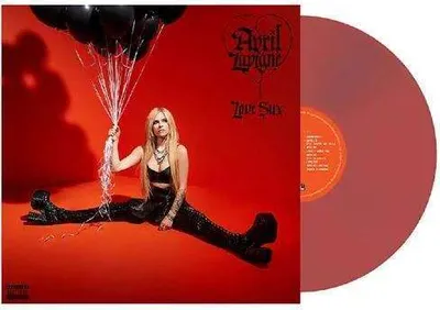 Produktbild von Avril Lavigne: Avril Lavigne: Love Sux (Transparent Red Vinyl) - - (LP / L)