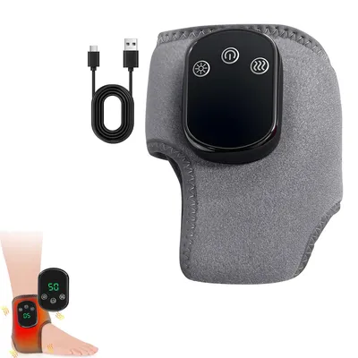 Produktbild von 3-in-1 Fußmassagegerät – Tragbares kabelloses Fußmassager mit 3 Modi & 5 Heizstufen, Knöchel-Massagegerät elektrisch (1 Stück)
