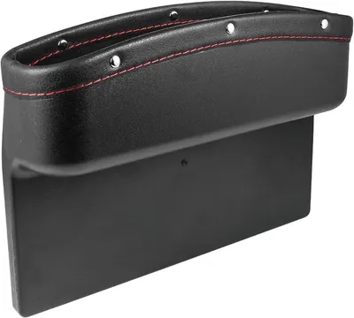 Produktbild von Auto-Aufbewahrungsbox für Sitzspalt – Organizer für Handy, Schlüssel, Karten und mehr (Schwarz)