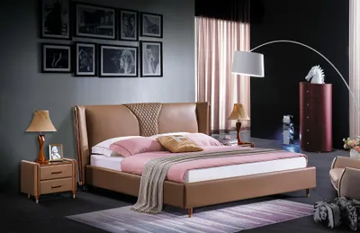 Produktbild von Bett Gepolstert Preiswerte Möbel Schlafzimmer Doppelbett Luxus Betten 180x200