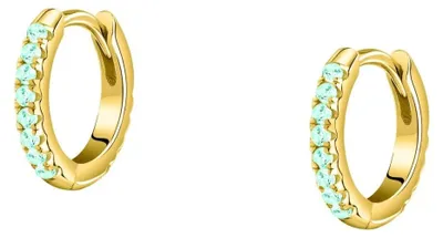 Immagine prodotto di Anelli placcati oro con zirconi azzurri Argento LPS01AWV35