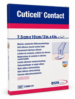 Immagine prodotto di Benda Cuticell Contact 7,5x10 cm 5 pz