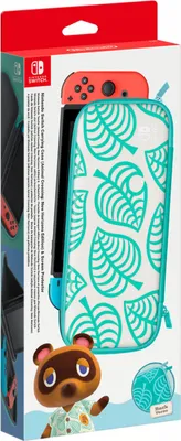 Immagine prodotto di Nintendo 10003984 custodia per console portatile Custodia a tasca Verde, Bianco