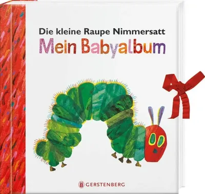 Produktbild von Die kleine Raupe Nimmersatt - Mein Babyalbum - Rot