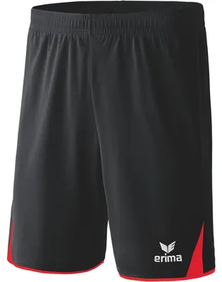 Produktbild von Erima Classic 5-c Shorts Schwarz/Rot Junior