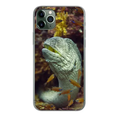 Produktbild von MuchoWow® Handyhülle Schutzhülle Hülle für iPhone 11 Pro Max Fische - Korallen - Ozean Silikon Softcase Handy Hülle - Schutz