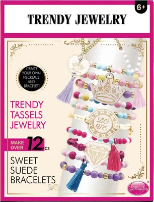 Produktbild von Trendy Juwelenset Sweet Suede Bracelets