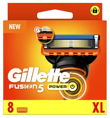 Produktbild von Rasierhobel Gillette Fusion 5 Power (8 Stück)