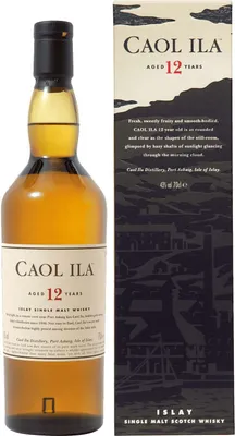 Produktbild von Caol Ila 12 Jahre Islay Single Malt Scotch Whisky in Geschenkpackung | 43 % vol | 0,7 l