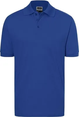 Produktbild von Hochwertiges Polohemd mit Armbündchen dark-royal, Gr. S