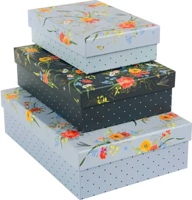 Immagine prodotto di Set di scatole di cartone Goldbuch Verano 3 scatole di cartone