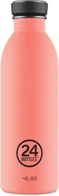 Produktbild von 24Bottles Edelstahl Trinkflasche Blush Rose 0,5 l, auslaufsicher, nicht-thermisch