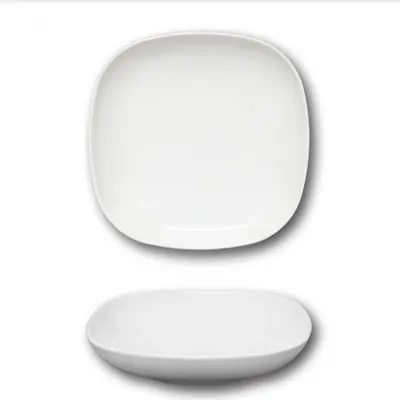 Immagine prodotto di Piatti fondi in porcellana bianca - L 21 cm - Danubio x 6
