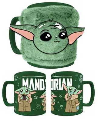 Obrázek produktu pro Hrnek s fuzzy motivem Mandaloriana (Grogu)