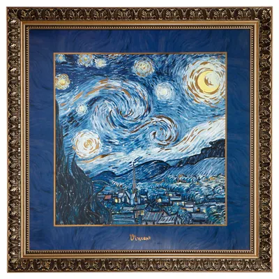Produktbild von Goebel Vincent van Gogh - Sternennacht (Wandbild, Porzellan)