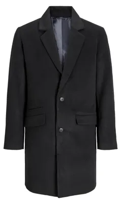 Produktbild von JACK & JONES Herren Jjhays Wool Blend Coat Mantel 12258389,Schwarz,XS