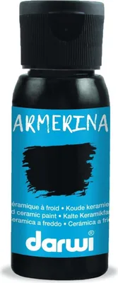 Zdjęcie produktu dla Darwi Cold Farba do porcelany Black 50 ml 1 szt.