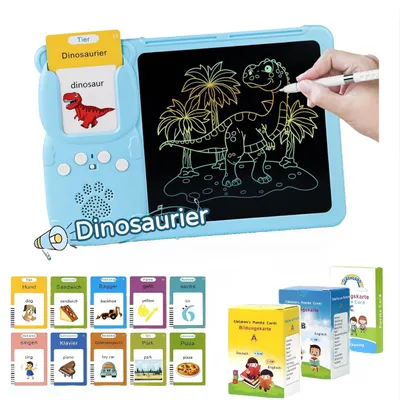 Produktbild von Lernspielzeug Lernspielzeug,Sprechende Flash-Karten,Deutsch Lernspielzeug,510Wörter