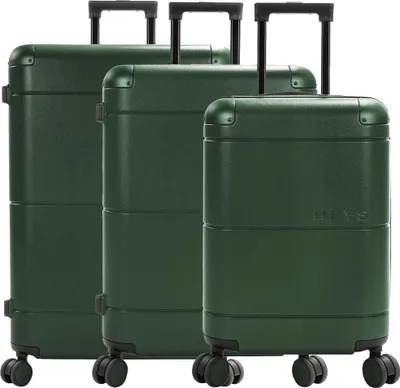 Produktbild von Heys Zen 4 Rollen Kofferset 3-teilig mit Dehnfalte