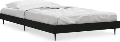 Obrázek produktu pro vidaXL Postelový rošt černý 100x200 cm Dřevěný materiál