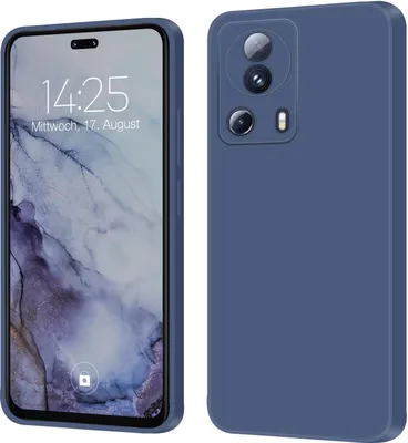 Produktbild von Hülle für Xiaomi 13 Lite 5G Case Cover Bumper Silikon Softgrip Schutzhülle Farbe: Lavendelblau