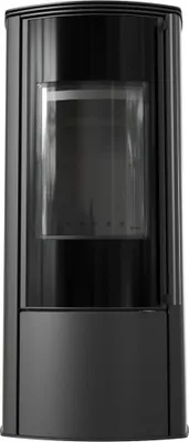 Produktbild von Freistehender Stahlofen KRATKI AB KRATKI ENYO R 5,5 kW Ø 100/150 schwarz Verkleidung