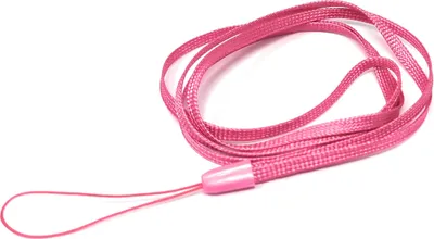 Produktbild von Halsband Umhängeband Trageband mit Schlaufe in Pink für Smartphone MP3-Player
