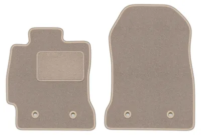 Imagen del producto de Alfombrillas delanteras de moqueta para Subaru BRZ 2011- (cupé) – 2 piezas, beige, a medida – Wielganizator LUX