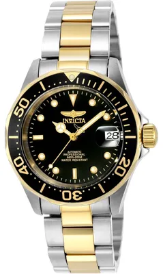 Obrázok produktu pre Invicta Pro Diver 8927 Pánske Hodinky - Automatické Hnutie - Nerezová Oceľ s Čiernym Ciferníkom - 40 mm
