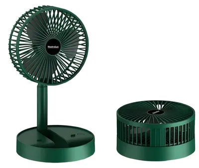 Obrázok produktu pre Ventilátor USB NostroLux NL51760F, 4.5W, 3 rýchlosti, autonómia do 5 hodín, zelený
