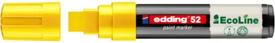 Produktbild von Edding Lackmarker wasserbasis 52 4-15 mm gelb