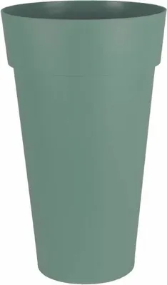 Image de Pot de fleurs EDA vert Ø 48 cm plastique rond Moderne