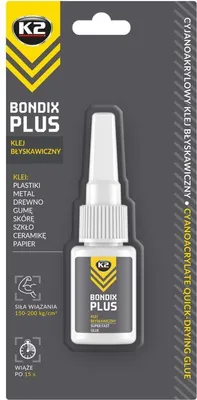 Produktbild von K2 B101 Bondix Plus Kleber für Kunststoff, Holz, Gummi 10g