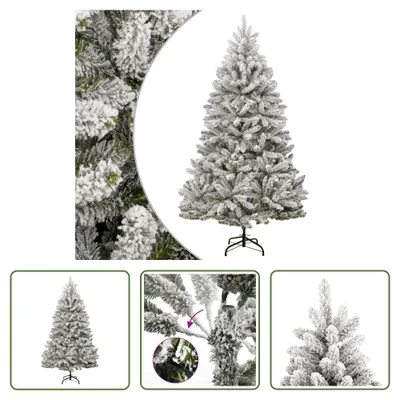 Obrázek produktu pro The Living Store Umělý vánoční stromek skládací zasněžený 180 cm