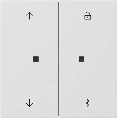 Produktbild von GIRA 5367112 S3000 Jalousie-+ Schaltuhr Bluetooth Flächenschalter rw