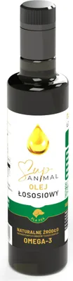 Immagine prodotto di OLIO DI SALMONE 250 ml OMEGA 3 SupAnimal spremuto a freddo PER CANI: immunità e ossa