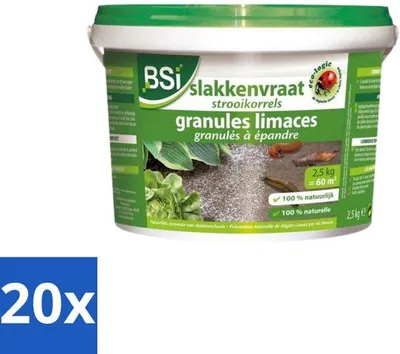 Produktbild von Slakkenbestandsbekämpfung – Strohkorndünger – 2,5 kg – Großpackung – 20 Stück