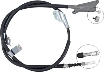 Produktbild von A.B.S. Handbremsseil Seilzug Feststellbremse für NISSAN ALMERA II Hatchback (N16) K19778