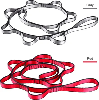 Produktbild von 1,1 m Yoga Daisy Rope Swing Hängematte Verlängerungsgurt Aerial Inversion Übung Bergsteigen Arbeiten in großer Höhe