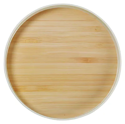 Productafbeelding van Groot, rond bord van 32 cm, gemaakt van melamine, multifunctioneel