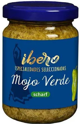 Produktbild von Ibero Mojo Verde 130 G Glas Vegan Glutenfrei Aromatisch scharf