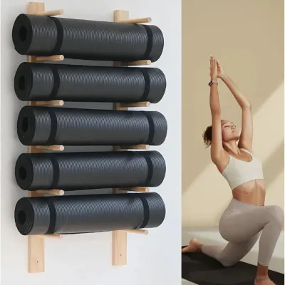 Productafbeelding van Wandhouder voor Yogamatten voor Thuis Fitness