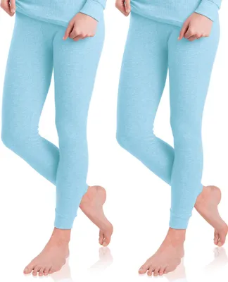 Produktbild von 2er Pack Damen Ski- & Thermohose - Ice Blue XL