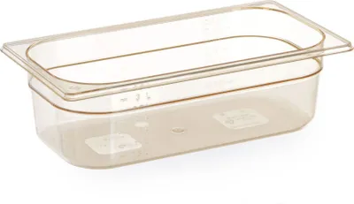 Image de Récipient Gastronorm 1/3, résistant aux hautes températures, HENDI, GN 1/3, 5,5 L, transparent, 325 x 176 x (H) 150 mm