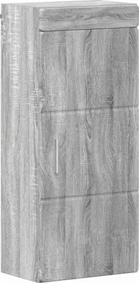 Produktbild von "WINTER SALE" Badezimmer-Wandschrank TULUM Graues Sonoma 37 x 24,5 x 86 cm - Spiegelschränke NEU6587493