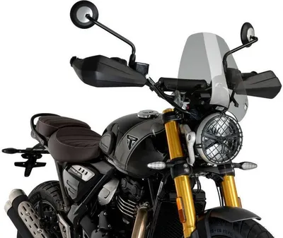 Obrázek produktu pro PUIG naked sport screen smoked clear ABE schváleno pro Triumph
