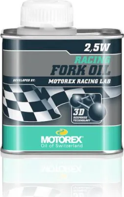 Produktbild von MOTOREX Racing Fork Oil 2,5W 250 ml - Hochleistungs-Gabelöl für moderne Gabel...
