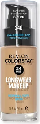 Immagine prodotto di Revlon Colourstay Makeup Pelle Normale-Secca Spf 20 240 Fondotinta Beige Medio 30 ml