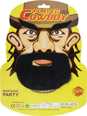 Produktbild von Party Bart - Cowboy - Umbindebart