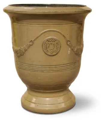 Zdjęcie produktu dla Doniczka ceramiczna Provencelia RICHELIEU Ochra, Ø35 cm x H42 cm, mrozoodporna